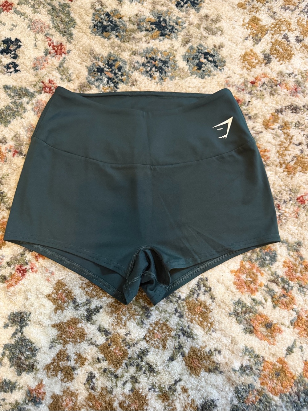 Gymshark Mini Spandex Shorts - Green